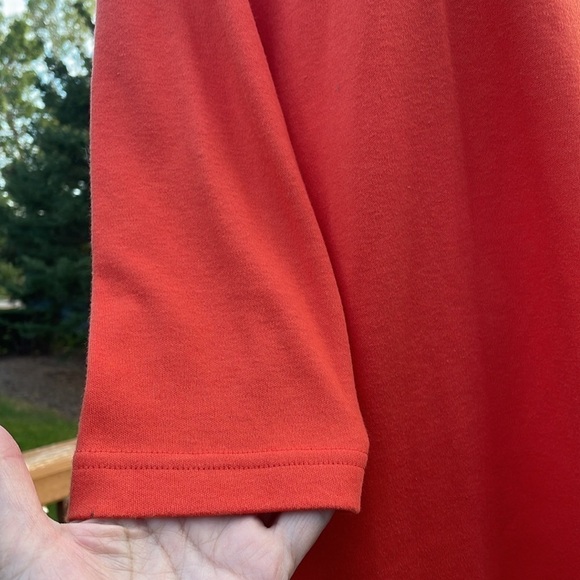 NWT Halloween 🎃 Boo! Ladies Shirt, XL, Orange, Cotton/Poly, Ghost Boo - black - Picture 6 of 15